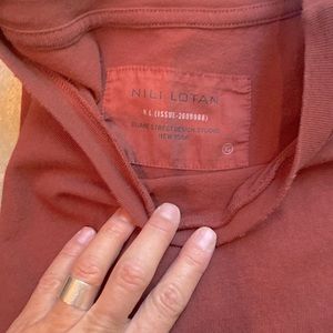 Nili Lotan xs 100% cotton tee, never worn